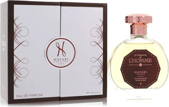 Actual product image Hayari Parfums Le Paradis De L’homme by Eau de Parfum Spray 100 ml (Eau de parfum, 100 ml)