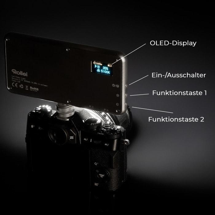 Actual product image Rollei Lumen Pocket (Video light)