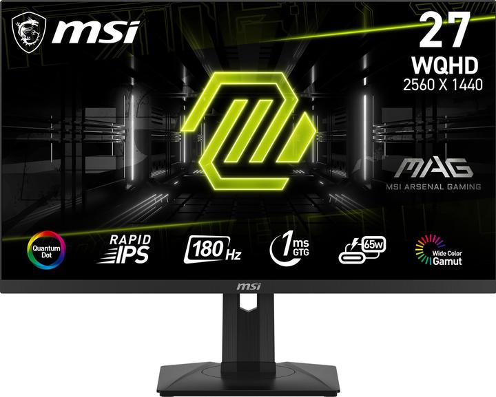 Actual product image MSI MAG 274QRFDE QD E2 (2560 x 1440 pixels, 27")