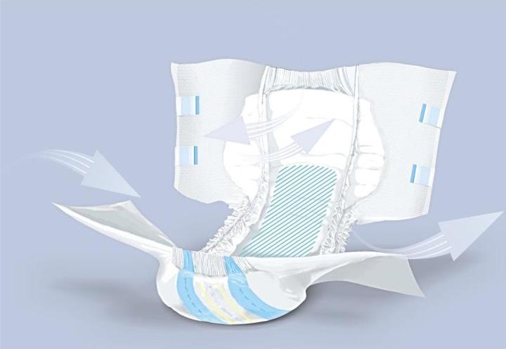 Image du produit Seni Super Couches XS respirantes tour de hanches 40-60cm 6 gouttes (10 x, Mini)