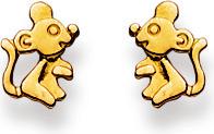 Actual product image Natsumi Schmuck Ear Stud Mouse Gold 18K/750 (750/18 K Yellow gold)