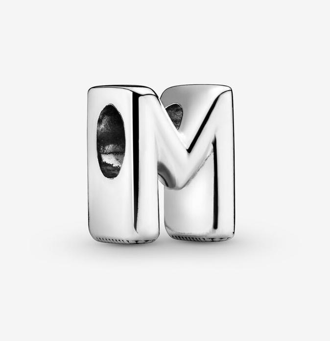 Productafbeelding Pandora Letter M (Zilver)