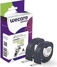 Produktbild Armor OWA K80005W4 Etiketten erstellendes Band Schwarz auf weiss (1.20 cm, Schwarz)