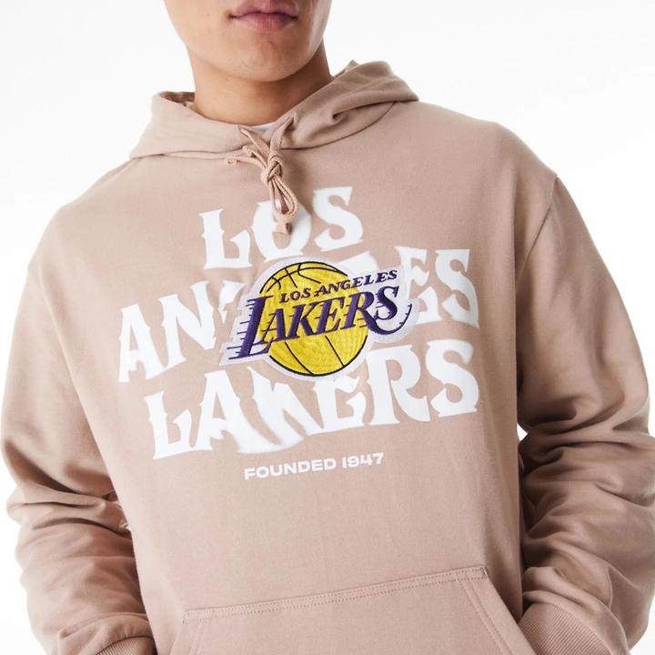 Image du produit New Era weathirt à capuche lo angele laker nba graphic (S)