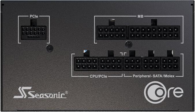 Actual product image Seasonic Core GX-650-V2 650W ATX3.1 black (650 W)