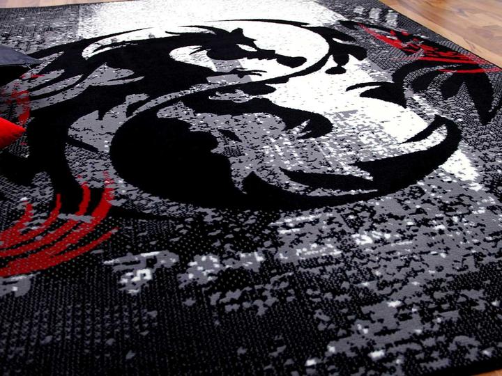 Produktbild Pergamon Trendline Teppich Drachen (80 x 150 cm)