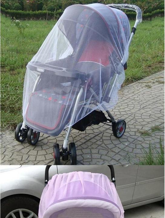 Immagine prodotto Ikonka Zanzariera elastica con fascia elastica per carrozzina 140cm