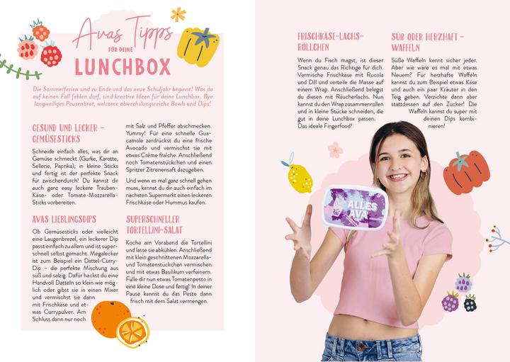 Actual product image Alles Ava:Alles Ava - My school planner (Hardcover, German)
