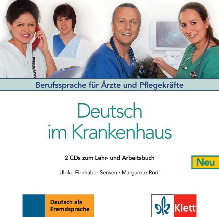 Produktbild Deutsch im Krankenhaus Neu 2CDs (Deutsch, Margret Rodi, Ulrike Firnhaber-Sensen, 2009)