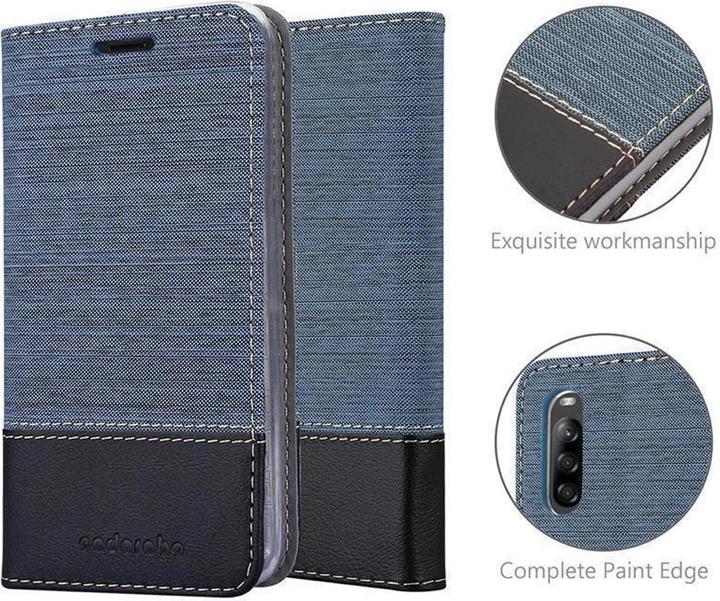 Produktbild Cadorabo Book Jeans Optik Cover (Sony Xperia L4)