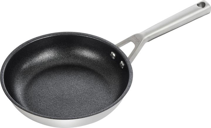 Actual product image Ninja SharkNinja C60020EU ZEROSTICK frying pan 20 cm (stainless steel) (Frying pan, Stainless steel)