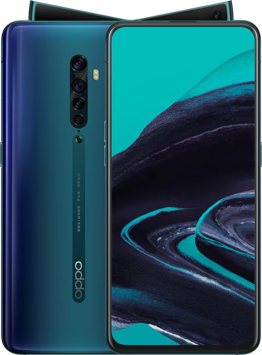 Immagine prodotto OPPO Reno2 (256 GB, Blu oceano, 6.50", Doppia SIM Ibrida, 48 Mpx, 4G)