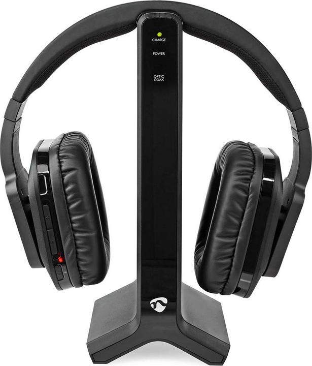 Actual product image Nedis HPRF321BK (No noise cancelling, 8 h, Wireless)