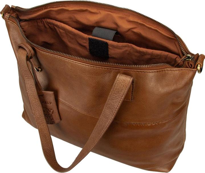 Produktbild Burkely Natural Norah Shopper Tasche Leder 36 cm Laptopfach (10 l)