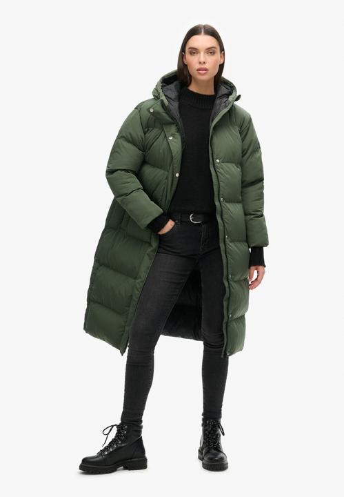 Actual product image Superdry STUDIOS LONGLINE DUVET COAT Dames Jas - Maat 16 (16)