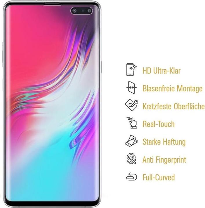 Produktbild Protectorking 4x 9H Panzerglas flexibel HD Klar (4 Stück, Samsung Galaxy S10 5G)