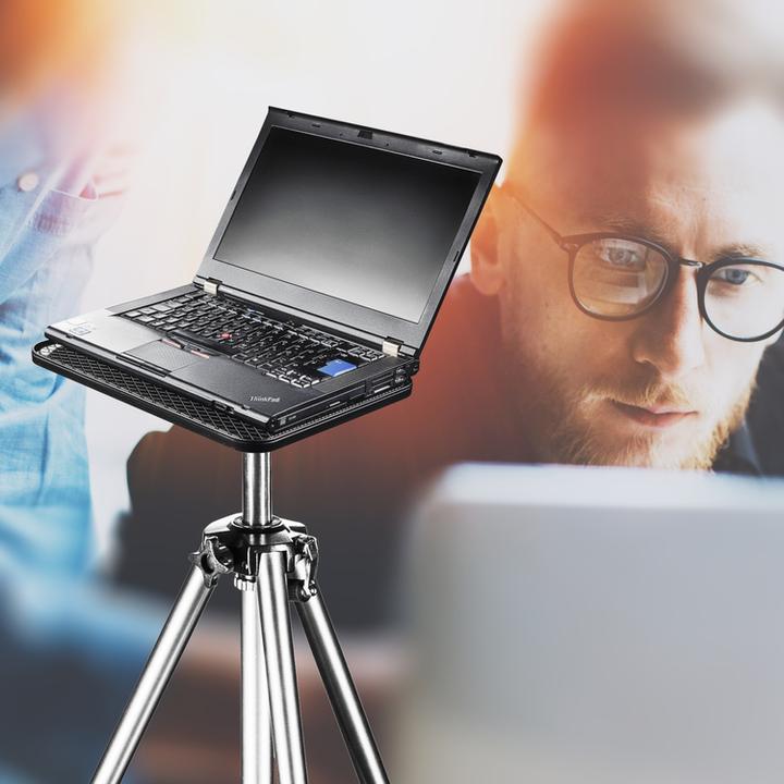 Immagine prodotto Walimex Treppiede portatile e piastra per proiettore (Metallo, Materiale sintetico)