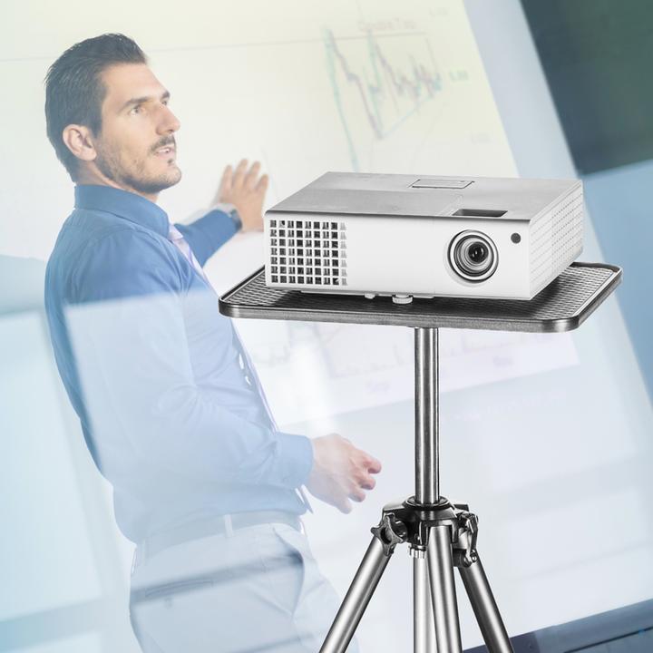 Immagine prodotto Walimex Treppiede portatile e piastra per proiettore (Metallo, Materiale sintetico)