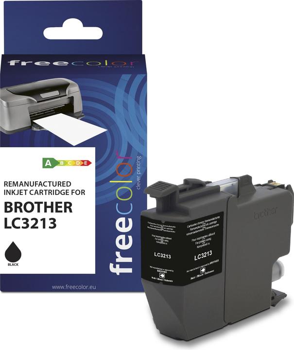 Immagine prodotto Freecolor Cartuccia Brother LC3213 nera rigenerata