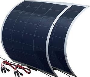 Actual product image Revolt Set of 2 flexible monocrystalline solar modules (100 W, 1.40 kg)