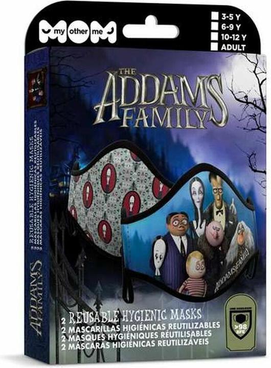 My Other Me Hygienische Maske 2 Stück Addams Family