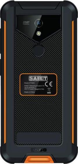 Immagine prodotto Saiet Sicuro Smart STS601 (128 GB, Nero, 6.10", Doppia SIM, 20 Mpx, 4G)