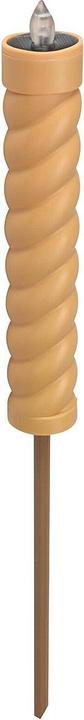 Actual product image Garden torch solar candle style