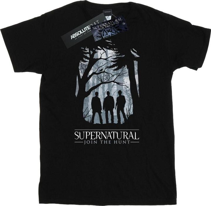 Actual product image Supernatural Mens Group Outline T-Shirt (S)