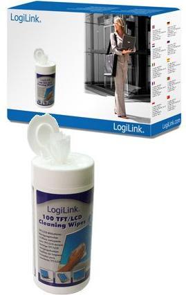 Produktbild LogiLink Bildschirm Reinigungstücher (100 Stück) (100 x)