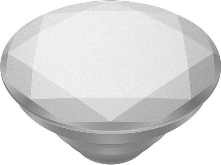 Actual product image PopSockets Metallic Diamond Silver
