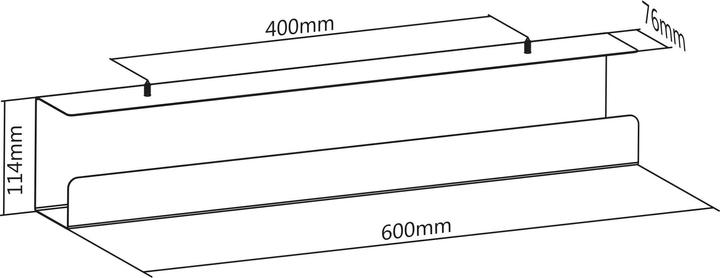 Actual product image InLine Cable routing system (Duct, 60 cm)