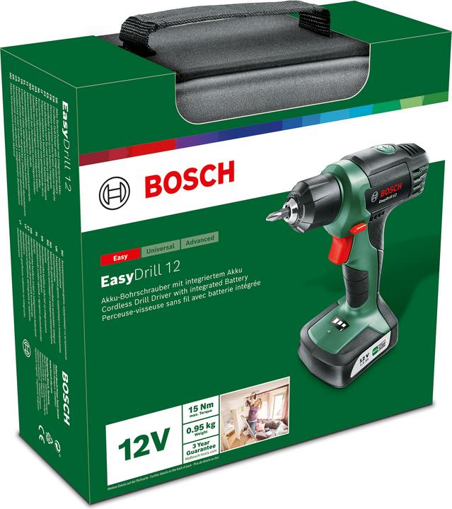 Actual product image Bosch Home & Garden EasyDrill 12 (Rechargeable battery operated)