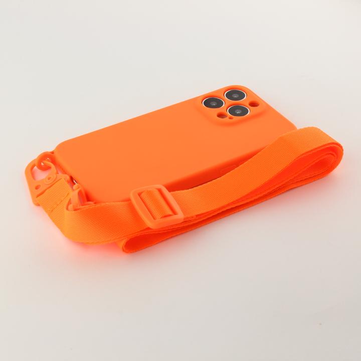 Actual product image PhoneLook Coque Silicone avec lanière et crochet (Apple iPhone 13 Pro Max)