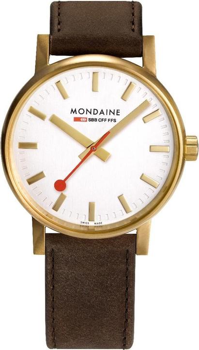 Produktbild Mondaine Evo2 - Ip Gold (Analoguhr, 40 mm)