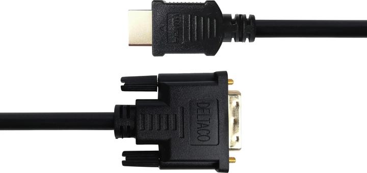 Produktbild Deltaco Cable HDMI to DVI 1080p, DVI-D (1 m, HDMI)