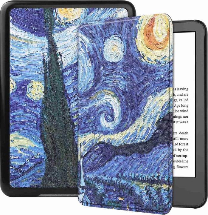 Cover-Discount Kindle 2022 (6.0 / 11.Gen.) - Protective Case Night Sky (Kindle)