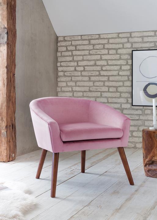 Produktbild BePureHome Sessel rosa Samt