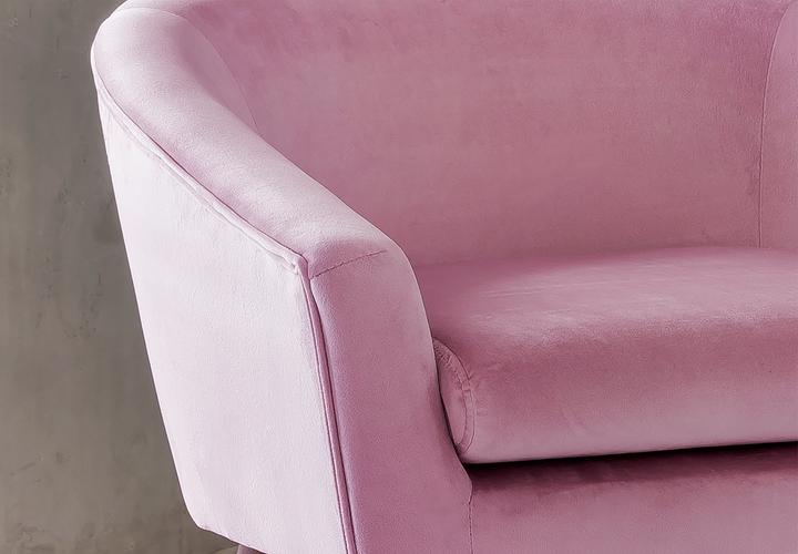 Produktbild BePureHome Sessel rosa Samt