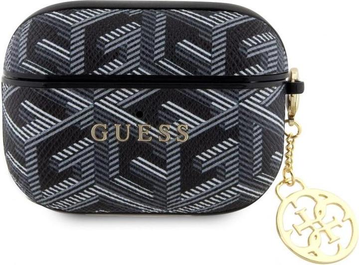 Actual product image Guess GUAPPGCE4CK AirPods Pro cover czarny/black GCube Charm (Headphone sleeve)