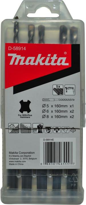 Makita Bohrer-Set (6 mm, 5 mm, 8 mm)