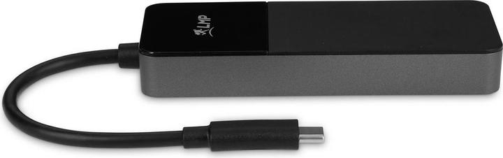 Actual product image LMP USB-C Dual Adapter (VGA, HDMI, USB-C, 9 cm)