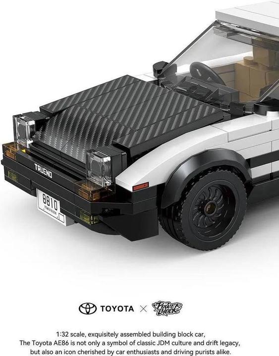 Actual product image HappyBuild Toyota™ Trueno AE86