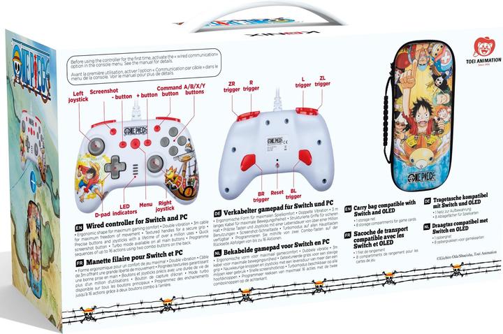 Image du produit Konix One Piece Gamer Pack (Switch Lite, Switch OLED, Switch)