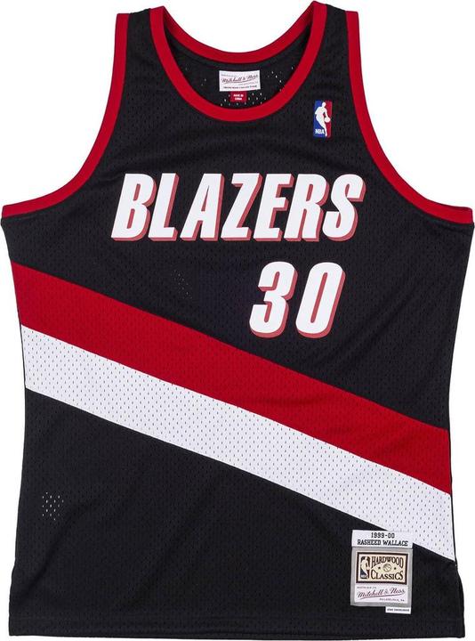 Mitchell & Ness NBA Portland Trail Blazers Swingman 2.0 R. Wallace Trikot Herren (M)
