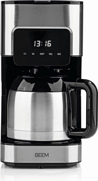 Beem Filterkaffeemaschine Fresh Aroma Touch, 800W Schwarz/Silber