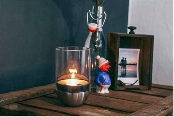 Actual product image Höfats Lantern GRAVITY CANDLE M90 (1 x, 8 x 13 cm)