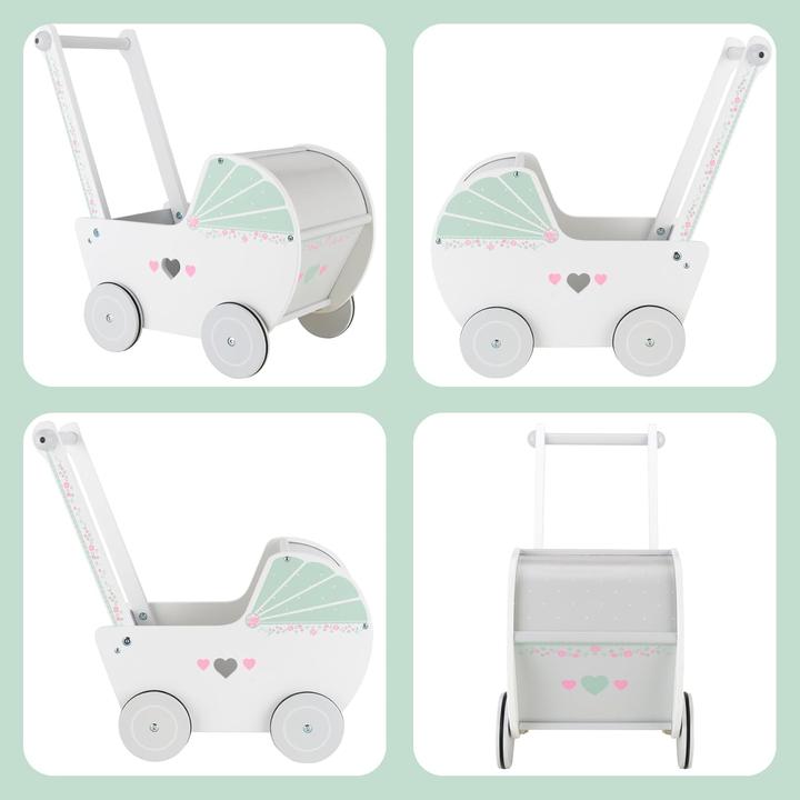 Produktbild Woodenfun Lauflernwagen