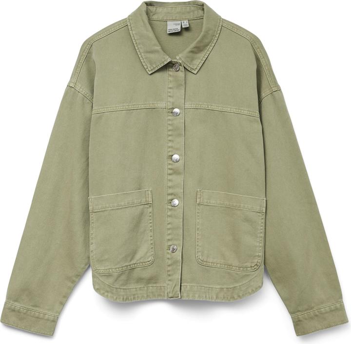 Vero Moda Vmjamie Ls Denim Shacket Mix Noos