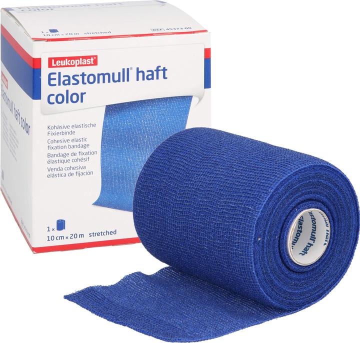Produktbild BSN ELASTOMULL HAFT 20MX10CM color blau, 1 St BIN