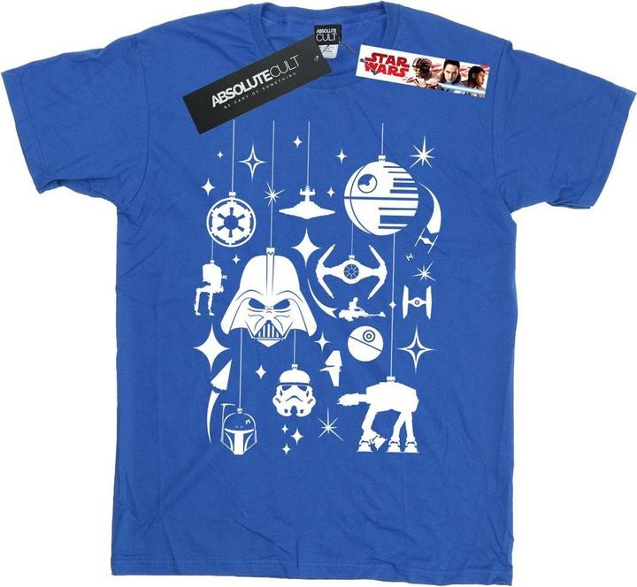 Produktbild Star Wars Christmas Decorations TShirt (L)